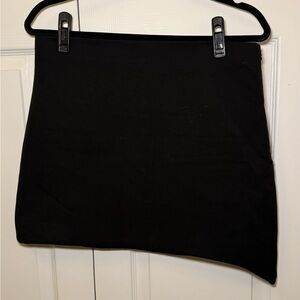 Zara Asymmetrical Black Skirt